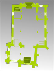 Plan de l’église Saint Martin de Soucy